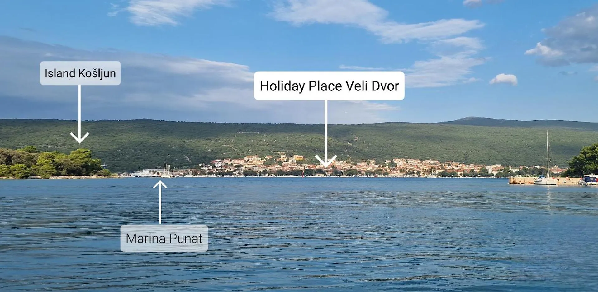 Holiday Place Veli Dvor - Vacation House With Private Garden In Old Town Punat Croatia